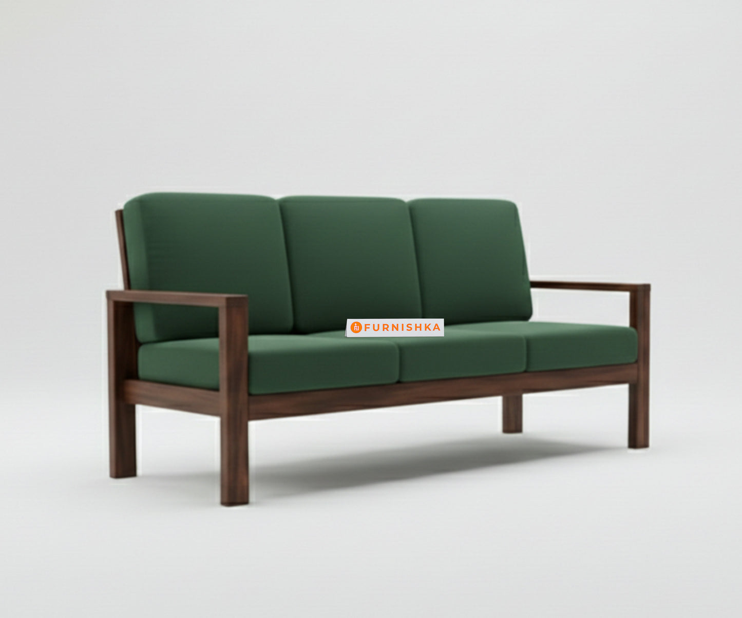 Halle sofa - 3+1+1 Sofa Set Pine Green - Furnishka 