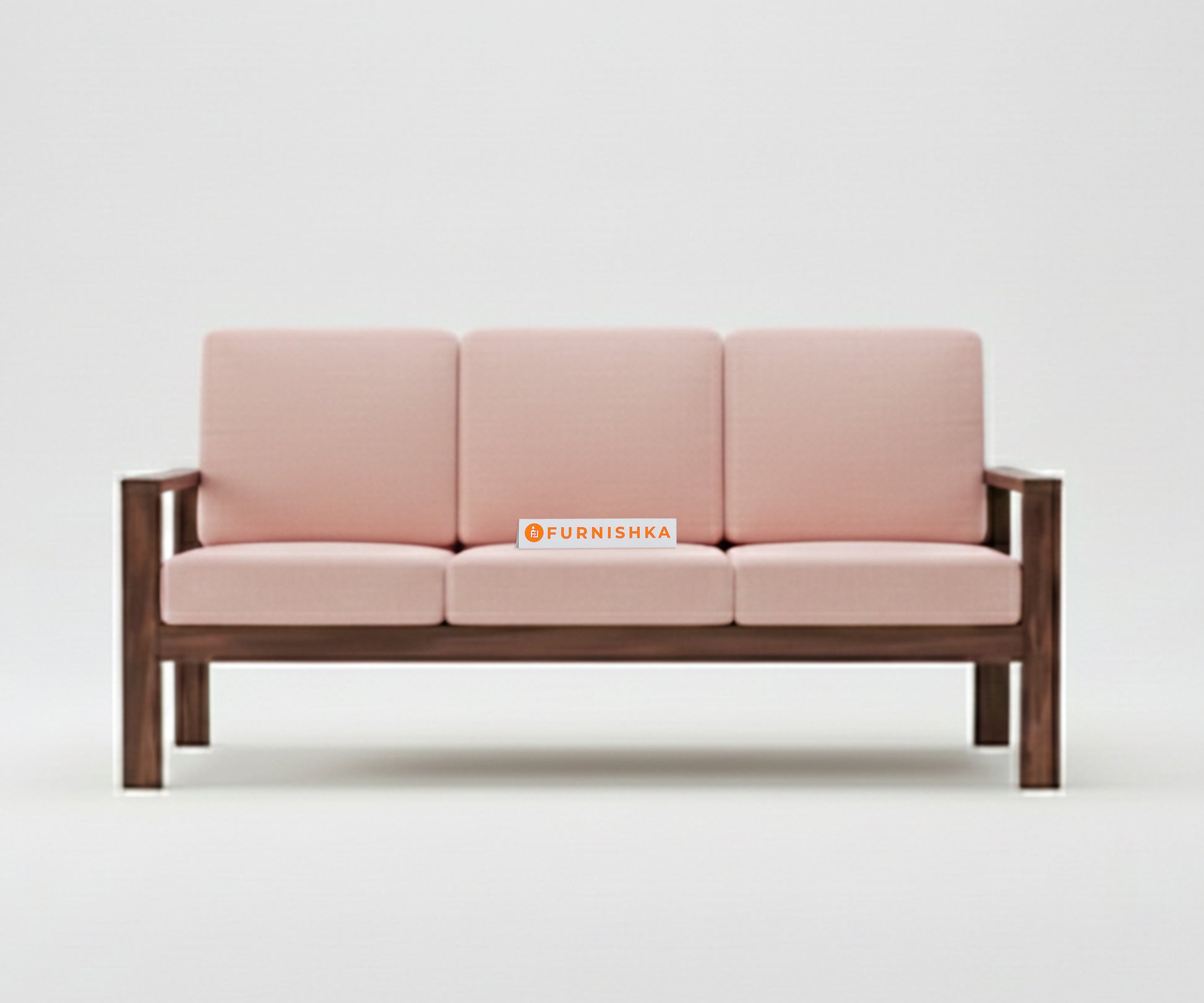 Halle sofa - 3 + 2 Sofa Set  Flamingo Pink - Furnishka 