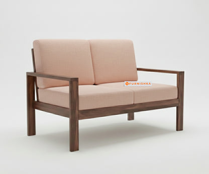 Halle sofa - 3 + 2 Sofa Set  Flamingo Pink - Furnishka 