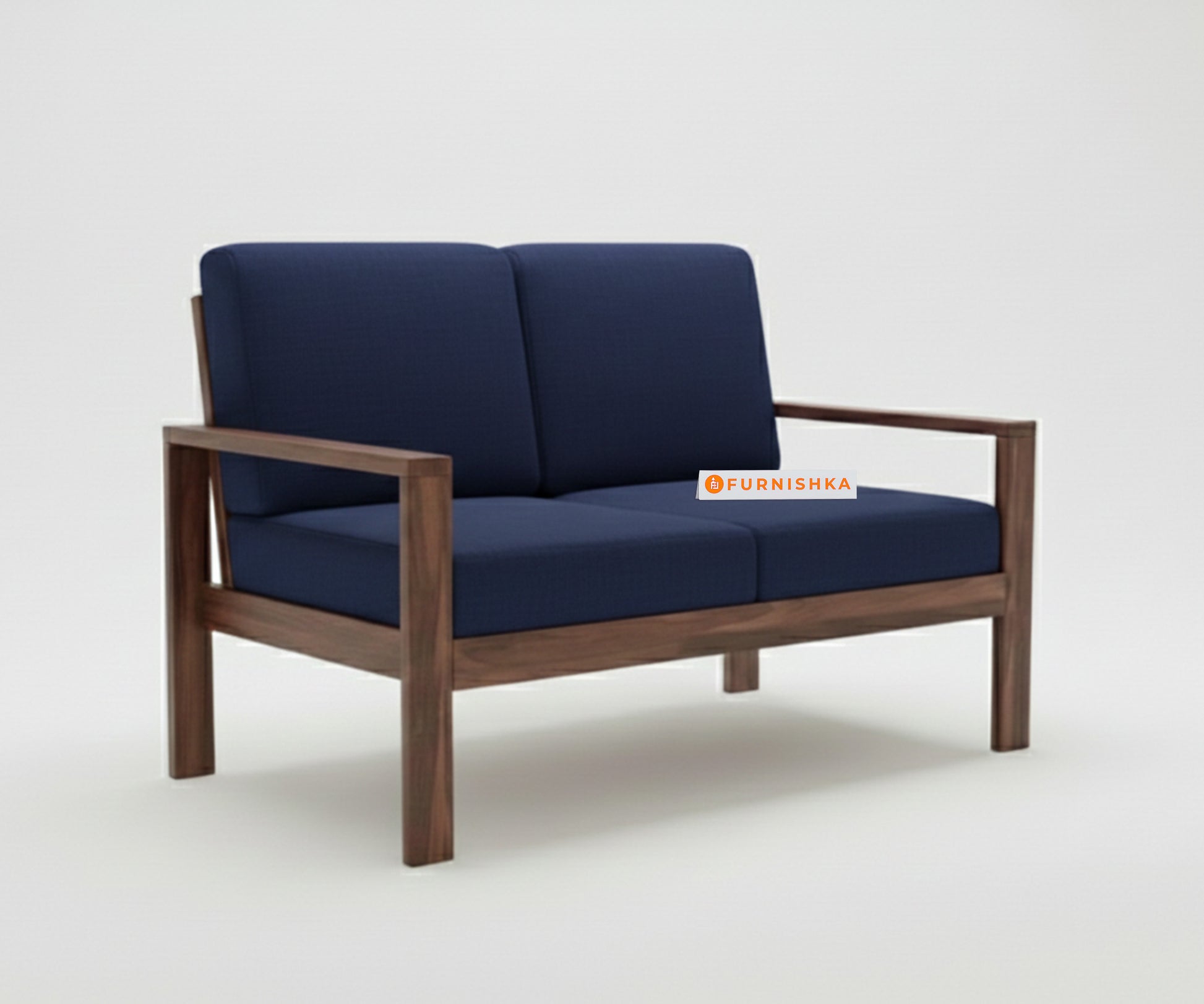 Halle sofa - 3 + 2 Sofa Set Persian Blue - Furnishka 