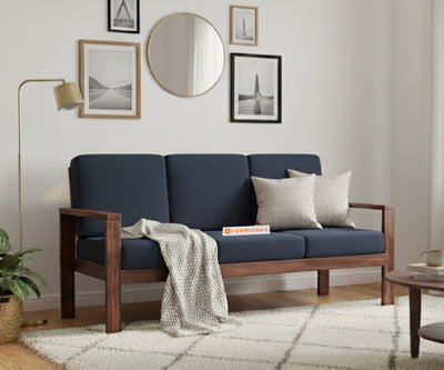 Halle sofa - 3 Seater Persian Blue
