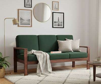 Halle sofa - 3 Seater Pine Green