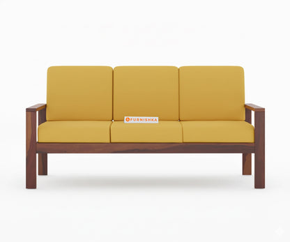 Halle sofa - 3 Seater Mustard Yellow