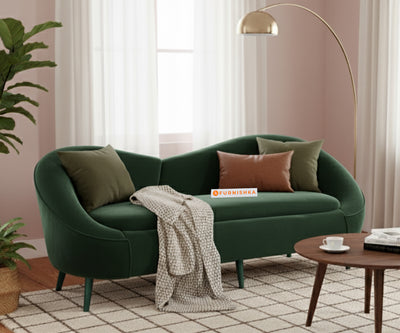 Hana Sofa 3 Seater Pine Green