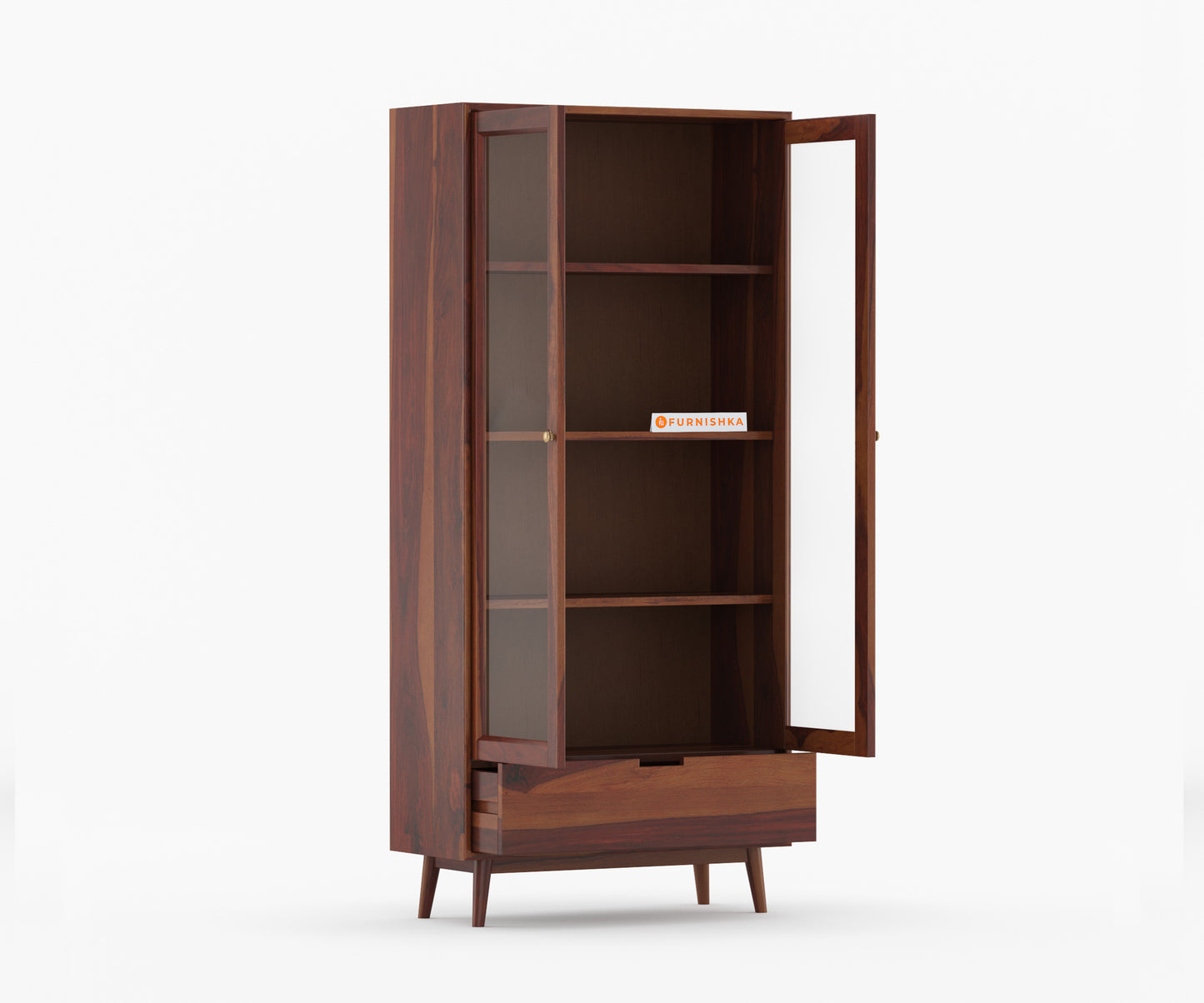 Helen Sheesham Wood Two Door Chest of Drawer