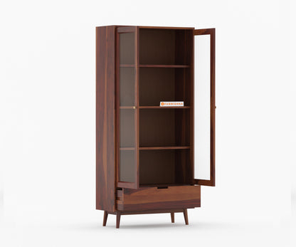 Helen Sheesham Wood Two Door Chest of Drawer