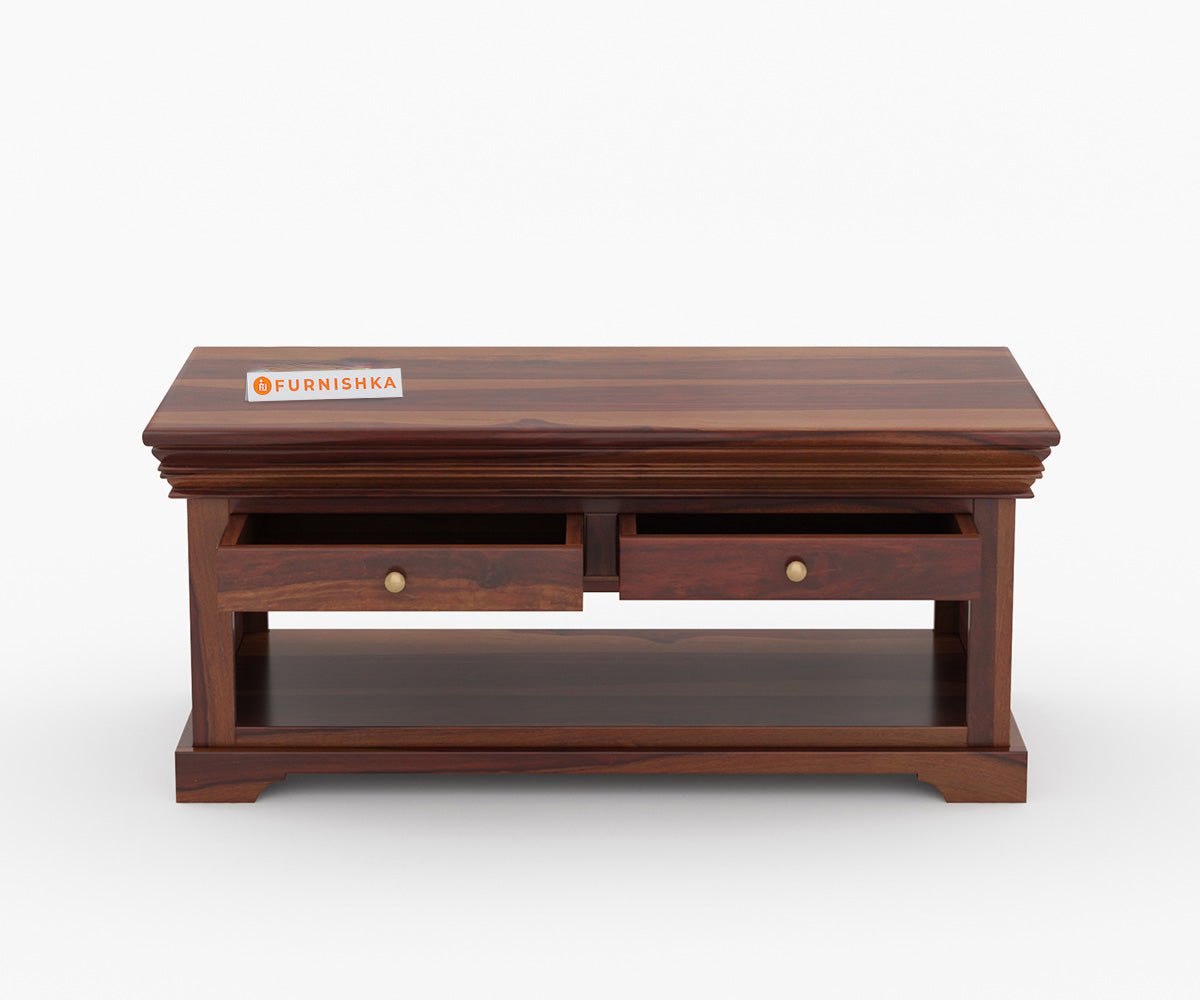 Isaure Sheesham Wood Coffee Table