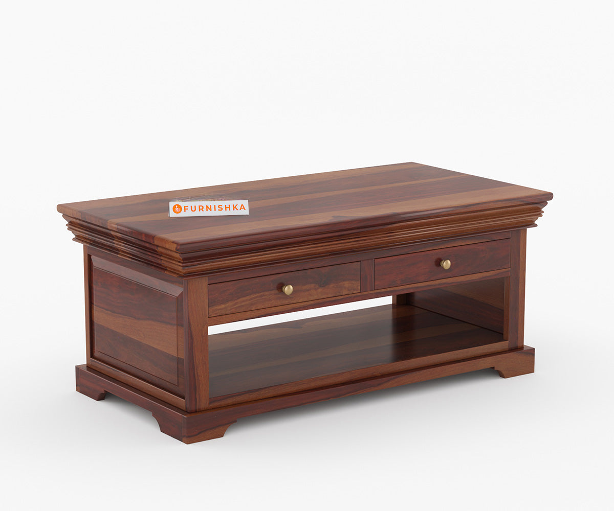 Isaure Sheesham Wood Coffee Table
