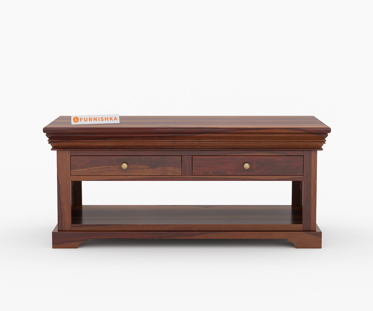 Isaure Sheesham Wood Coffee Table