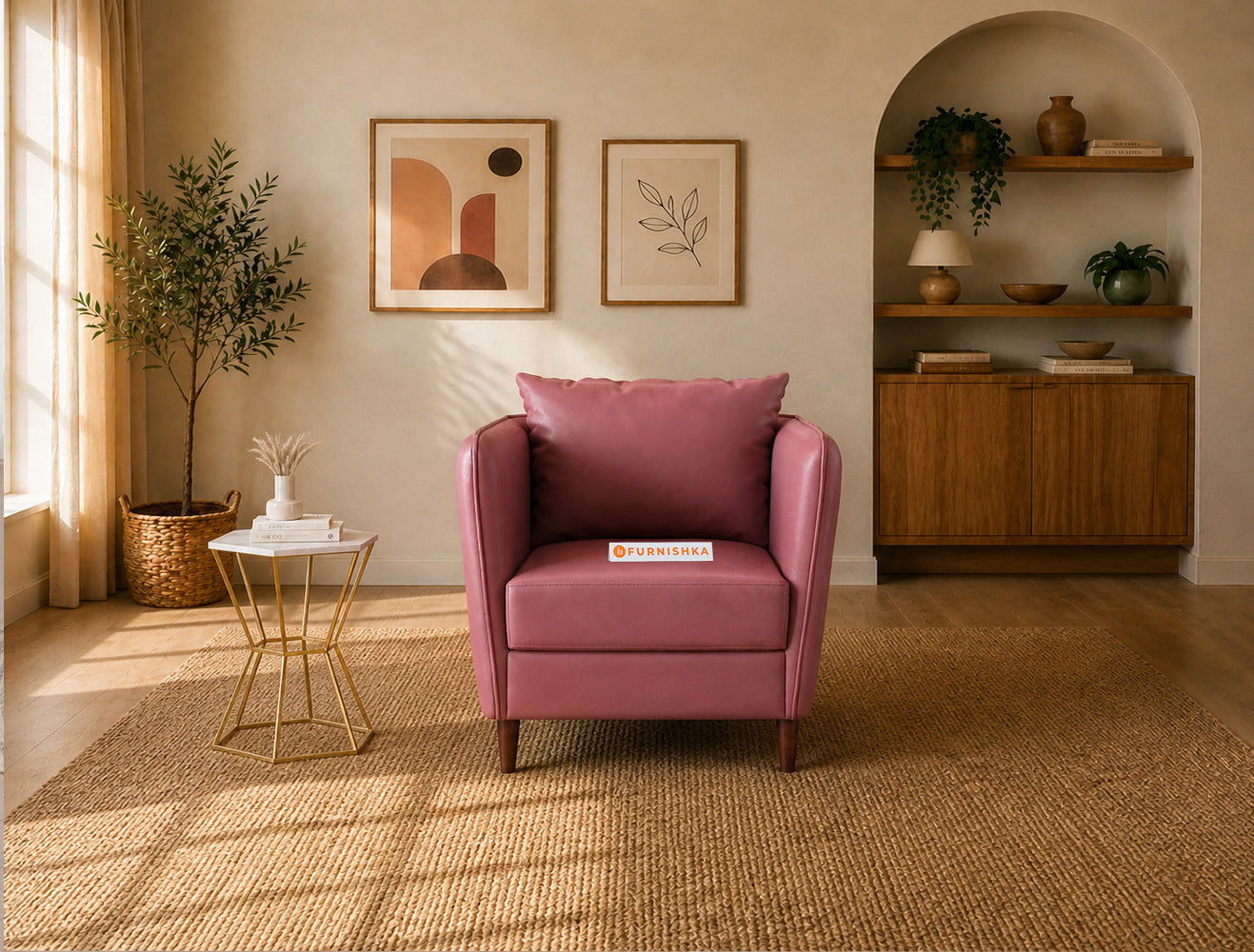 Illia 1 Seater Sofa - Furnishka