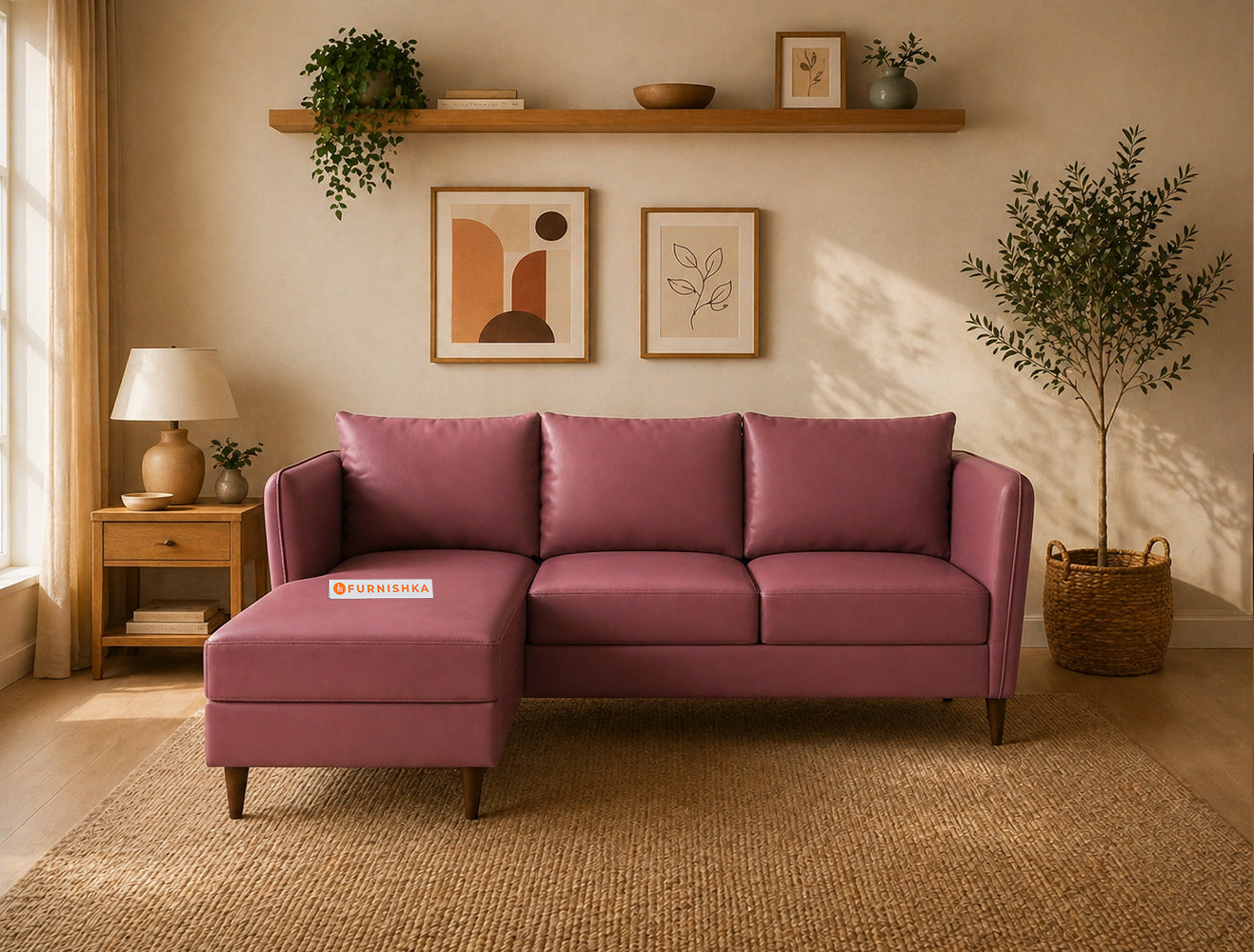 Illia 2 Seater Sectional Sofa - LHS - Furnishka