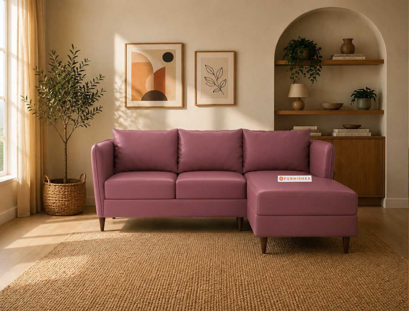 Illia 2 Seater Sectional Sofa - RHS - Furnishka