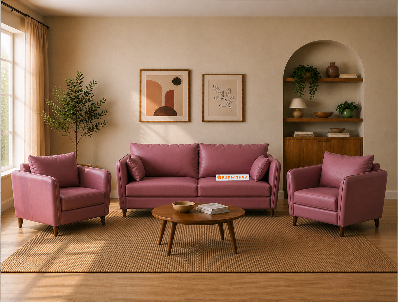 Illia 3+1+1 Seater Sofa - Furnishka