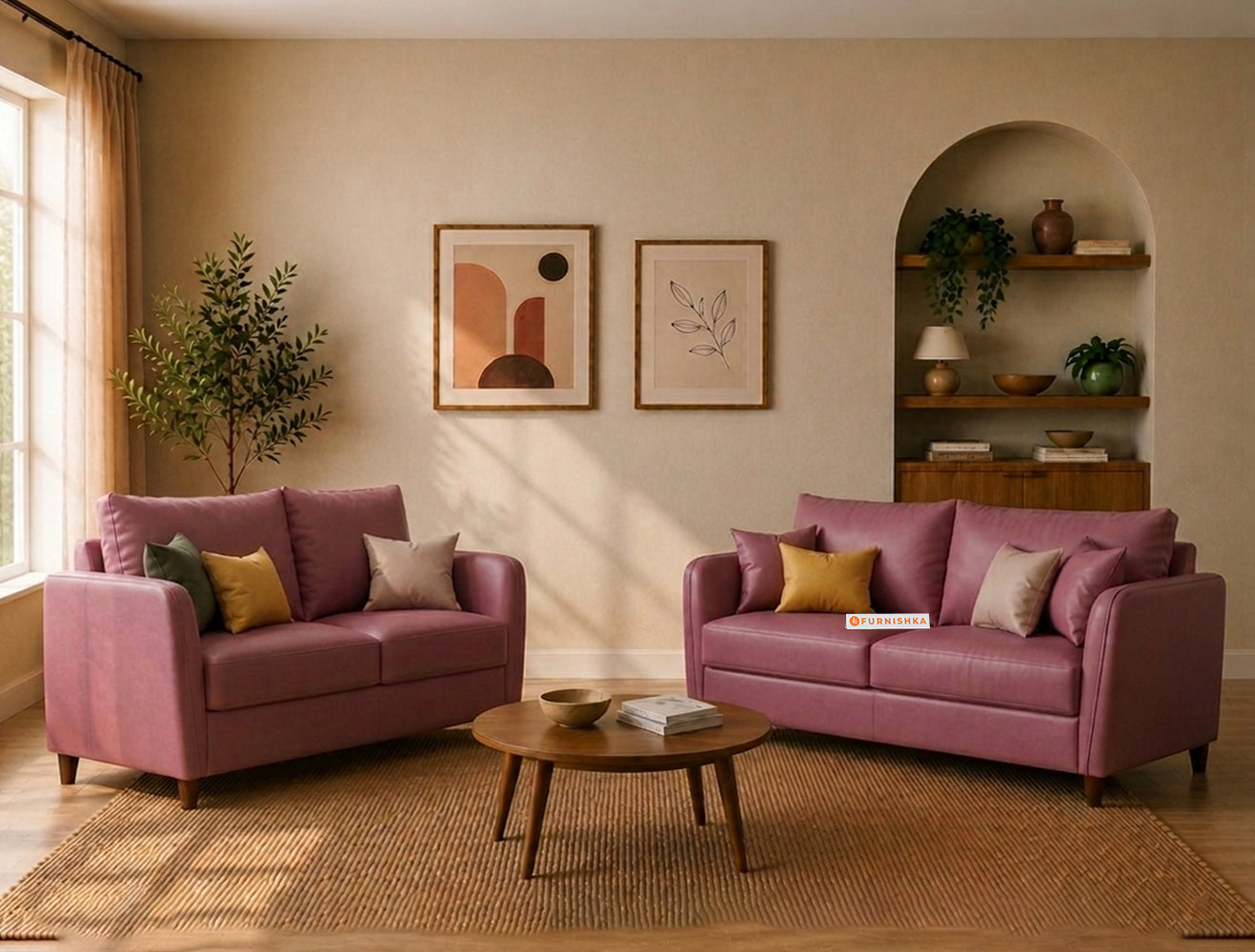 Illia 3+2 Seater Sofa - Furnishka