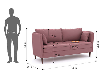 Illia 3 Seater Sofa - Furnishka