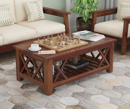 Kunika Sheesham Wood Coffee Table