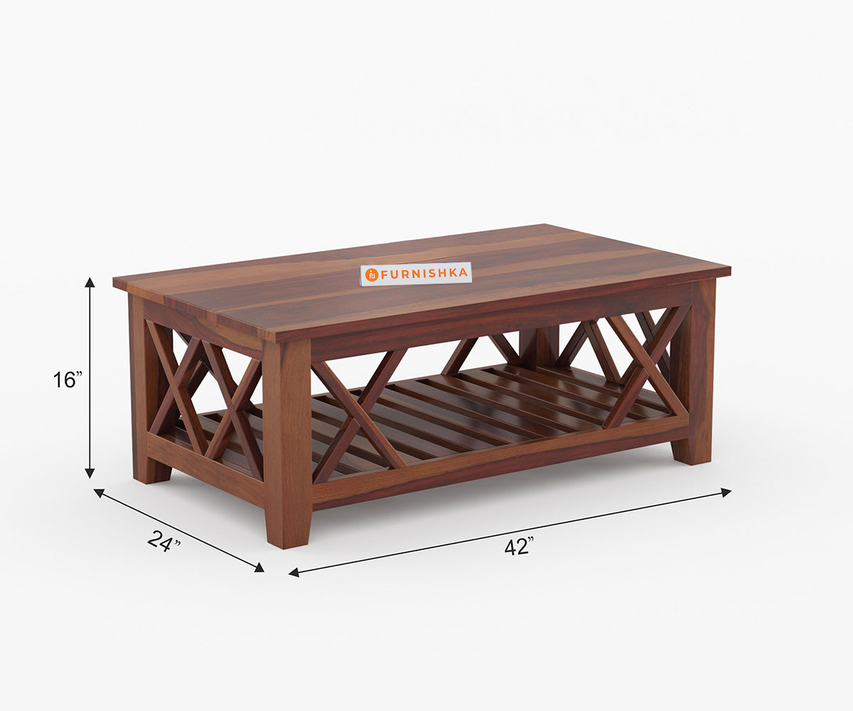 Kunika Sheesham Wood Coffee Table