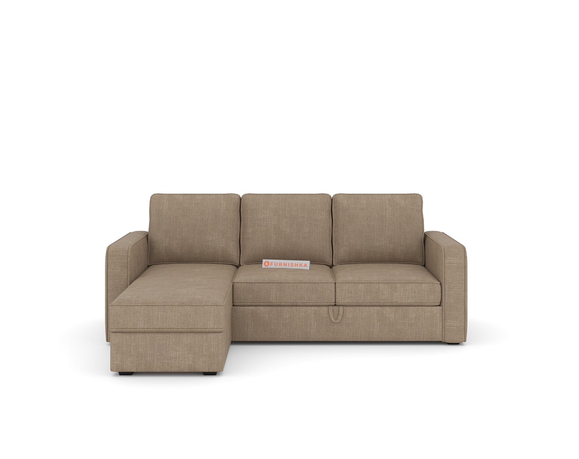 Kasba Sofa 2+L LHS Sofa cum Bed  - Pull out Type - Furnishka 