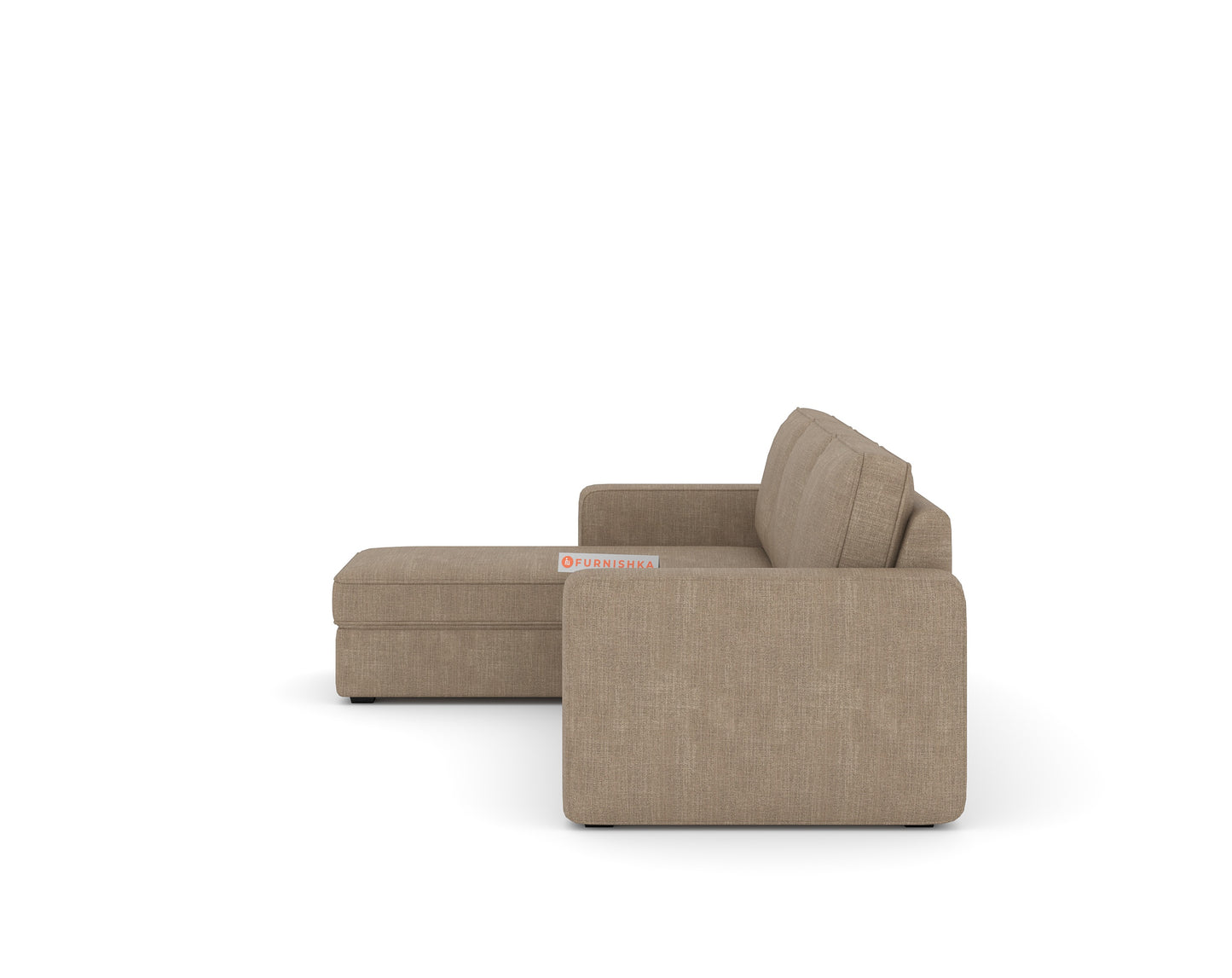 Kasba Sofa 2+L LHS Sofa cum Bed  - Pull out Type - Furnishka 