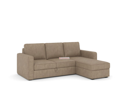 Kasba Sofa 2+L RHS Sofa cum Bed  - Pull out Type - Furnishka 
