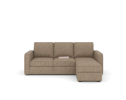 Kasba Sofa 2+L RHS Sofa cum Bed  - Pull out Type - Furnishka 