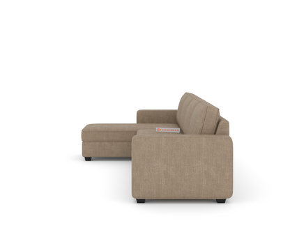 Kasba Sofa 3+L LHS Sofa cum Bed  - Pull out Type - Furnishka 