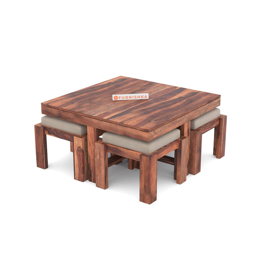 Kiana Sheesham Coffee Table - Furnishka 