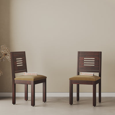 Kiara Sheesham Dining Chair Brown