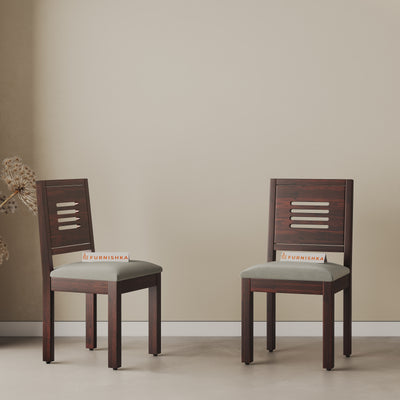 Kiara Sheesham Dining Chair Space grey