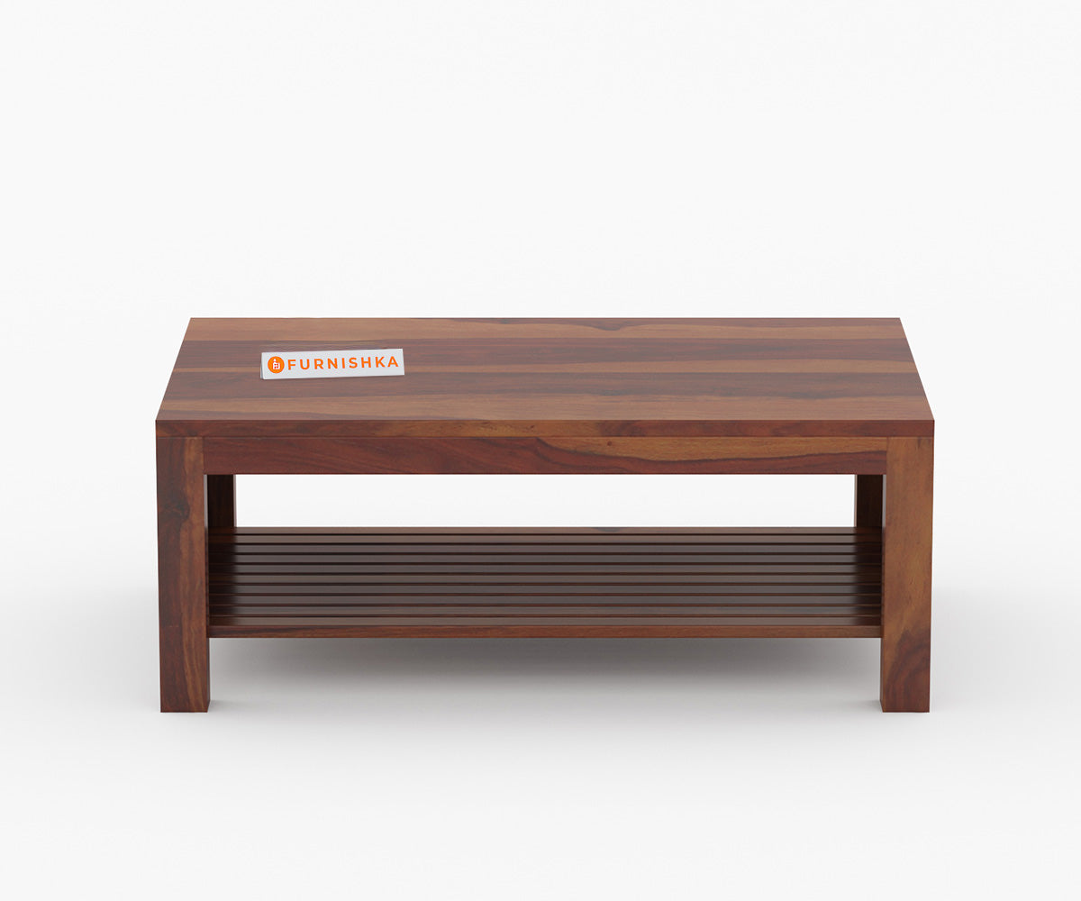 Lily Sheesham Wood Coffee Table