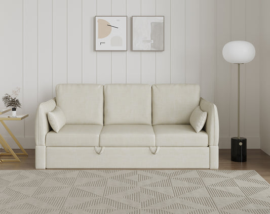 Corbida Sofa 3 Seater Sofa Cum Bed - Pull out Type