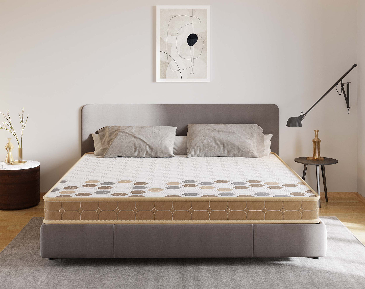 Delight Premium Mattress - (Queen Size / 6 Inch) - Furnishka 