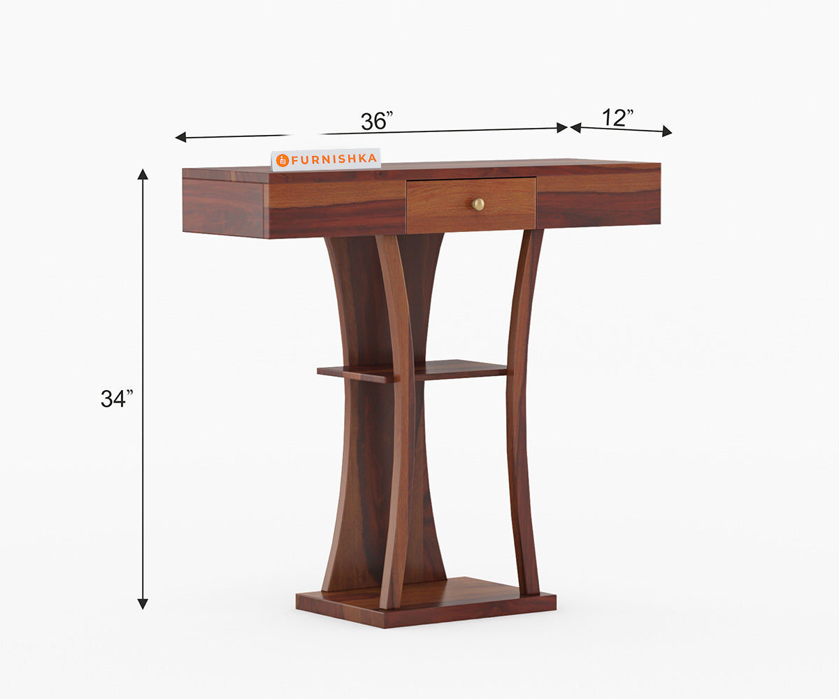 Lenox Sheesham Wood Console Tables - Furnishka 