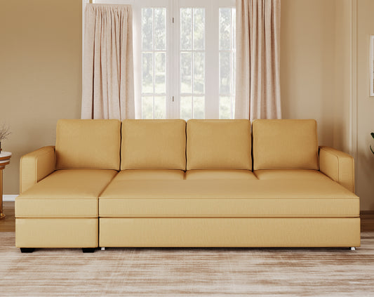 Melaka Sofa 3+L LHS Sofa cum Bed  - Pull out Type