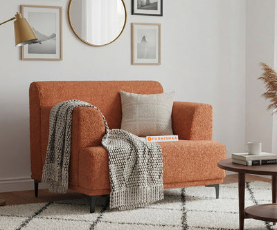 Liam 1 Seater Sofa With Anthology Fabric Orange