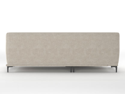 Liam 2 Seater L Shape Sofa LHS - Light Beige - Furnishka