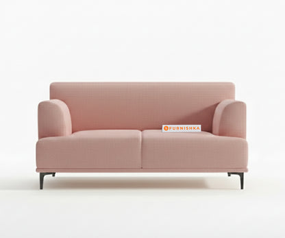 Liam 3+1+1 Seater Sofa Set - Flamingo Pink - Furnishka 