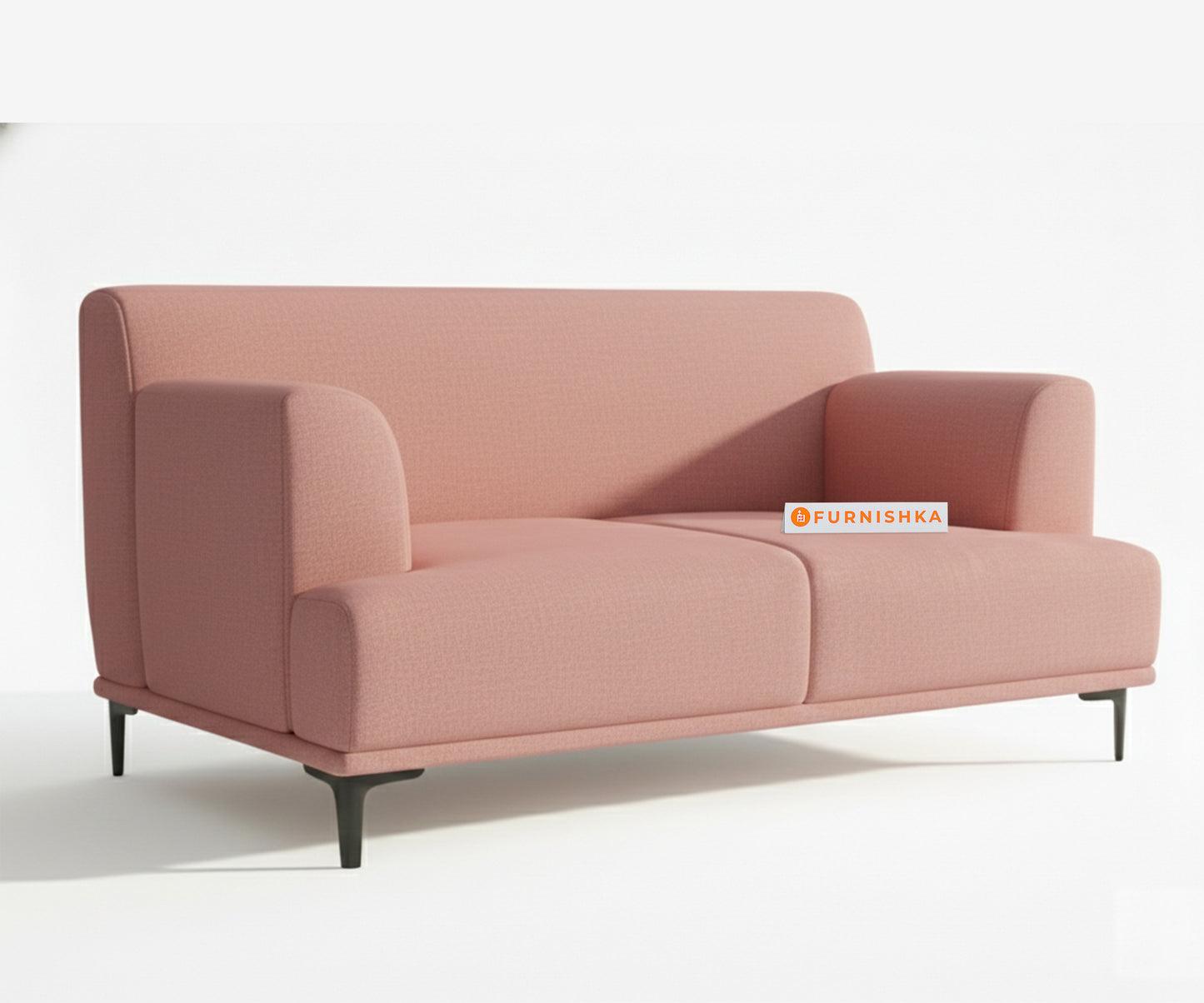 Liam 3+1+1 Seater Sofa Set - Flamingo Pink - Furnishka 