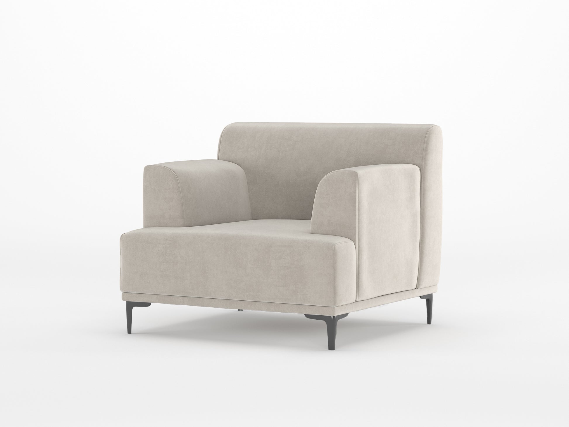 Liam 3+1+1 Seater Sofa Set - Light Beige - Furnishka 