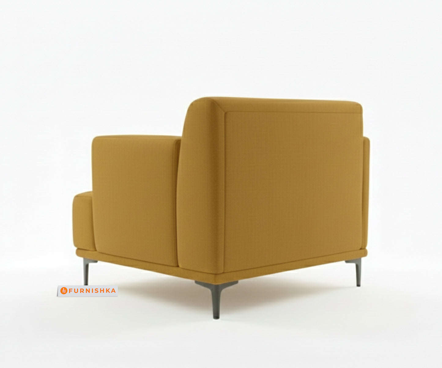 Liam 3+1+1 Seater Sofa Set - Mustard Yellow - Furnishka 