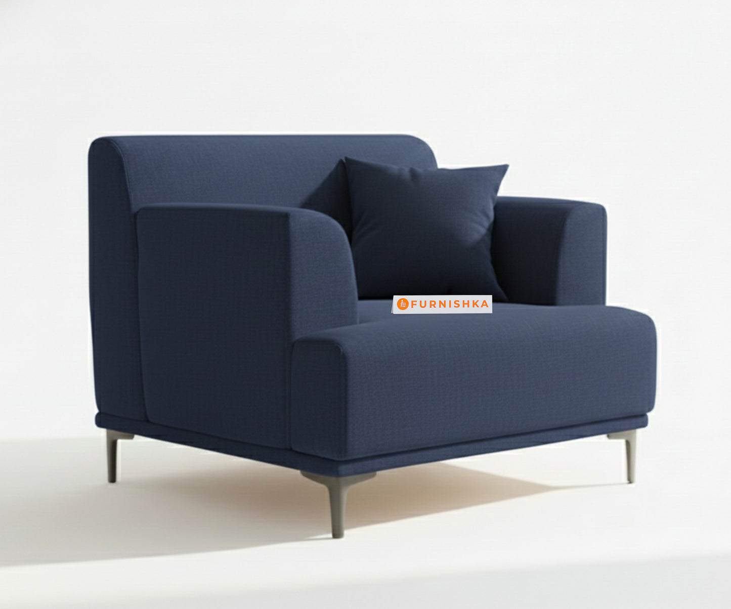 Liam 3+1+1 Seater Sofa Set - Persian Blue - Furnishka 