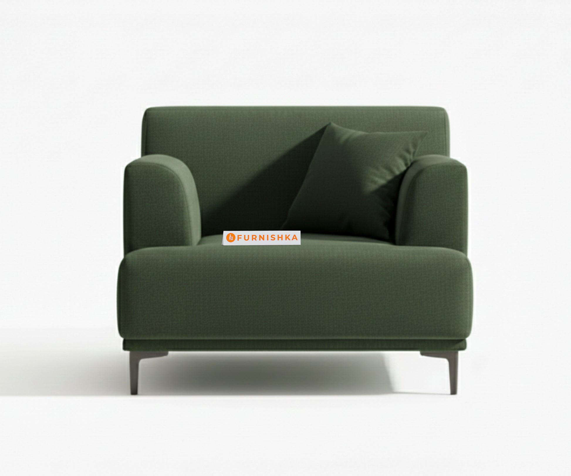 Liam 3+1+1 Seater Sofa Set - Pine Green - Furnishka 