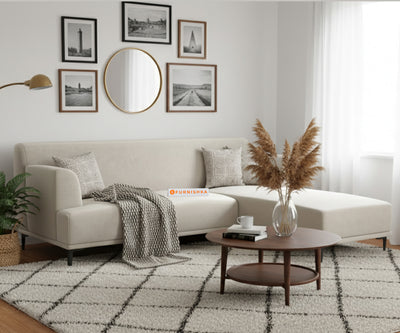 Liam 3 Seater Sectional Sofa RHS -Light Beige