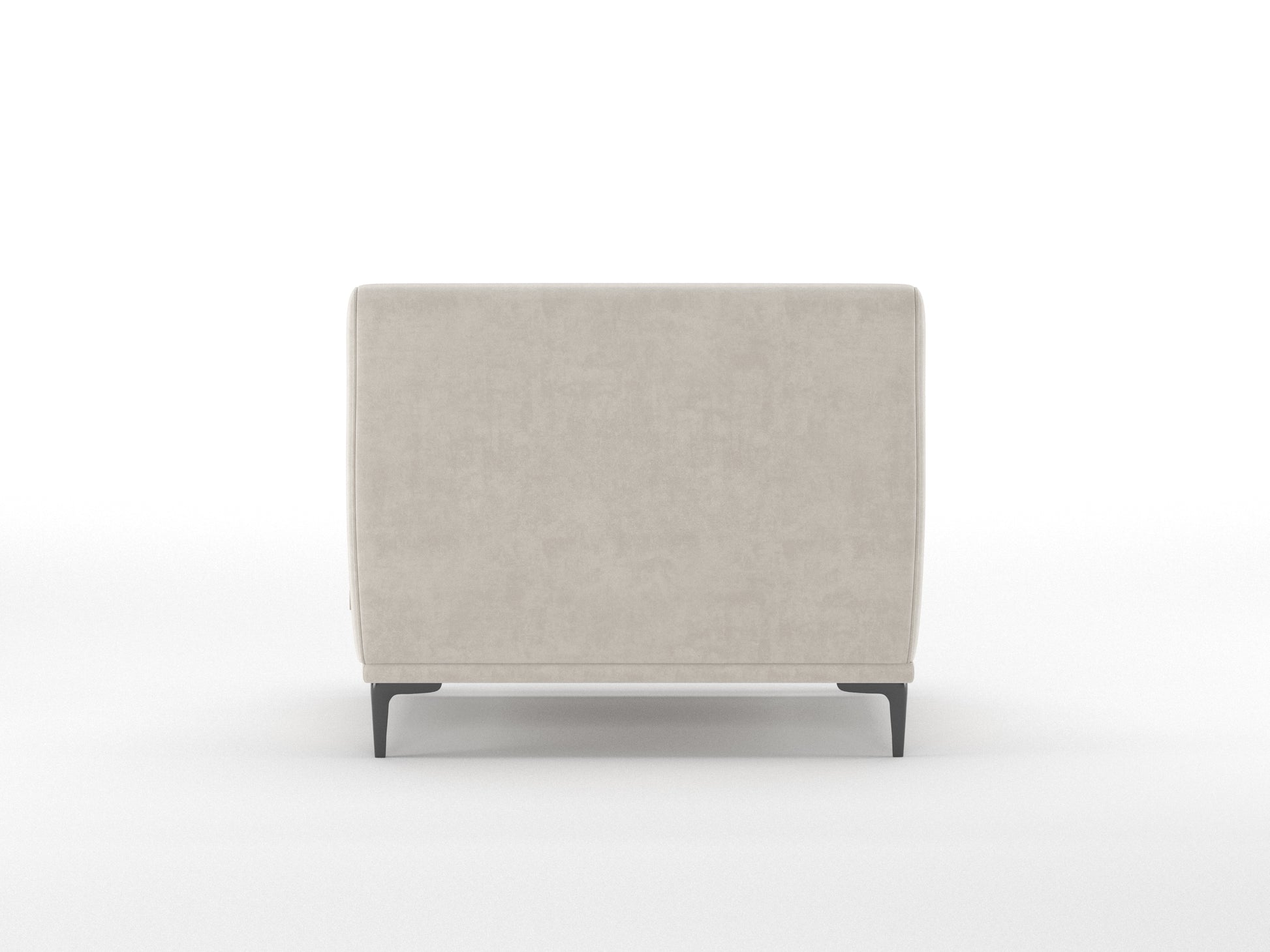 Liam Sofa 1 Seater Light Beige - Furnishka 