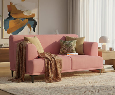 Liam Sofa 2 Seater Flamingo Pink