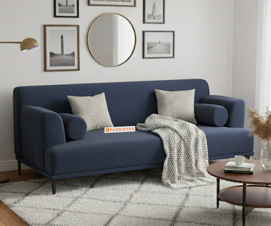 Liam Sofa 3 Seater Persian Blue - Furnishka 