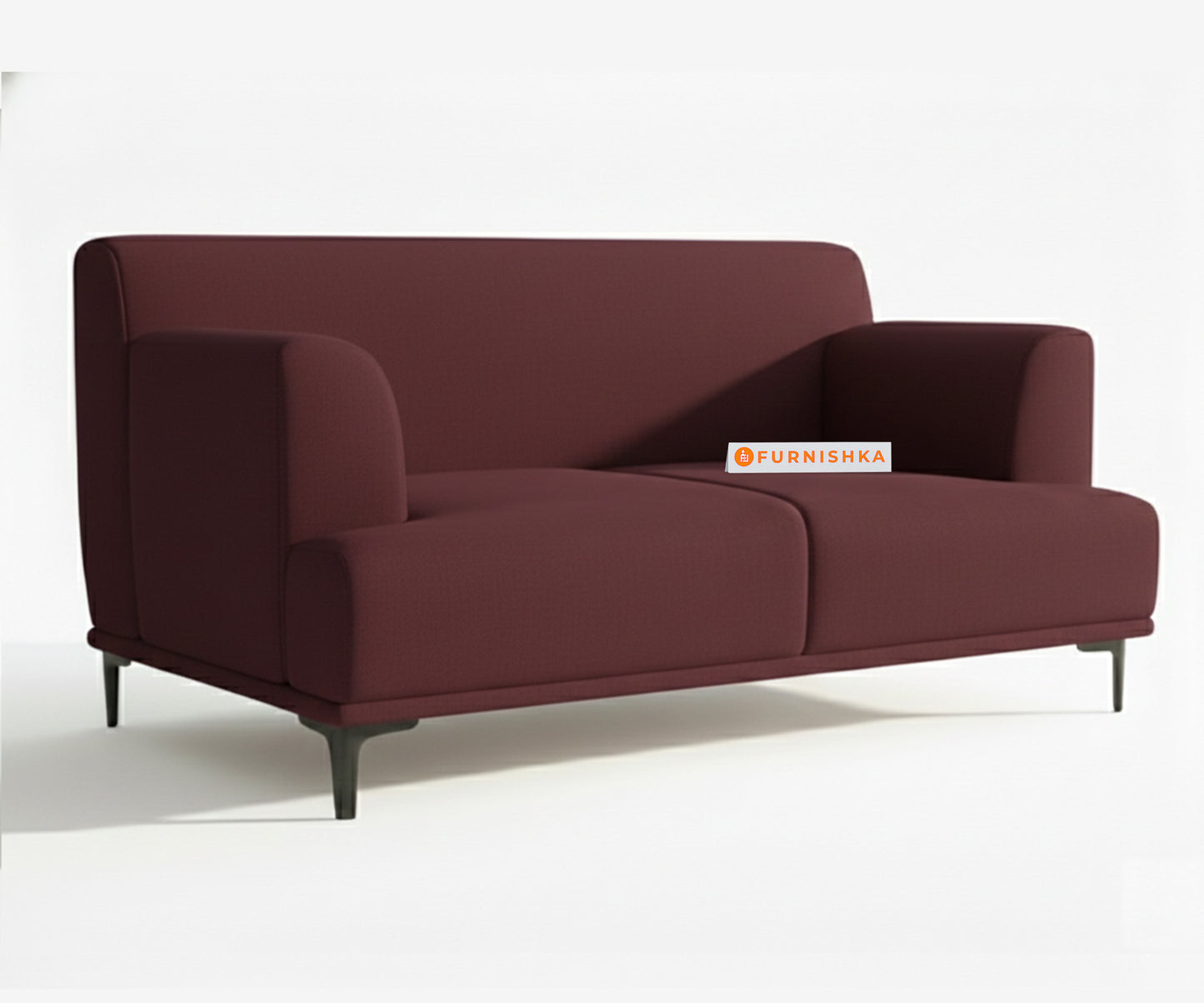 Liam Sofa 3 Seater Red Wine - Furnishka 