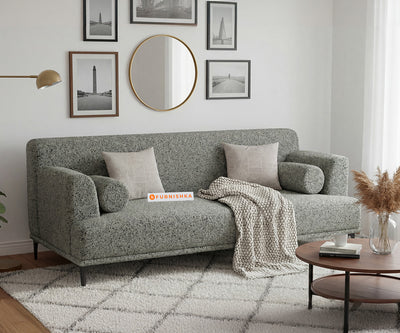 Liam Sofa 3 Seater With Anthology Fabric Green