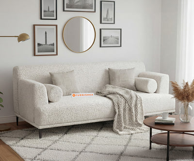 Liam Sofa 3 Seater With Anthology Fabric Light Beige