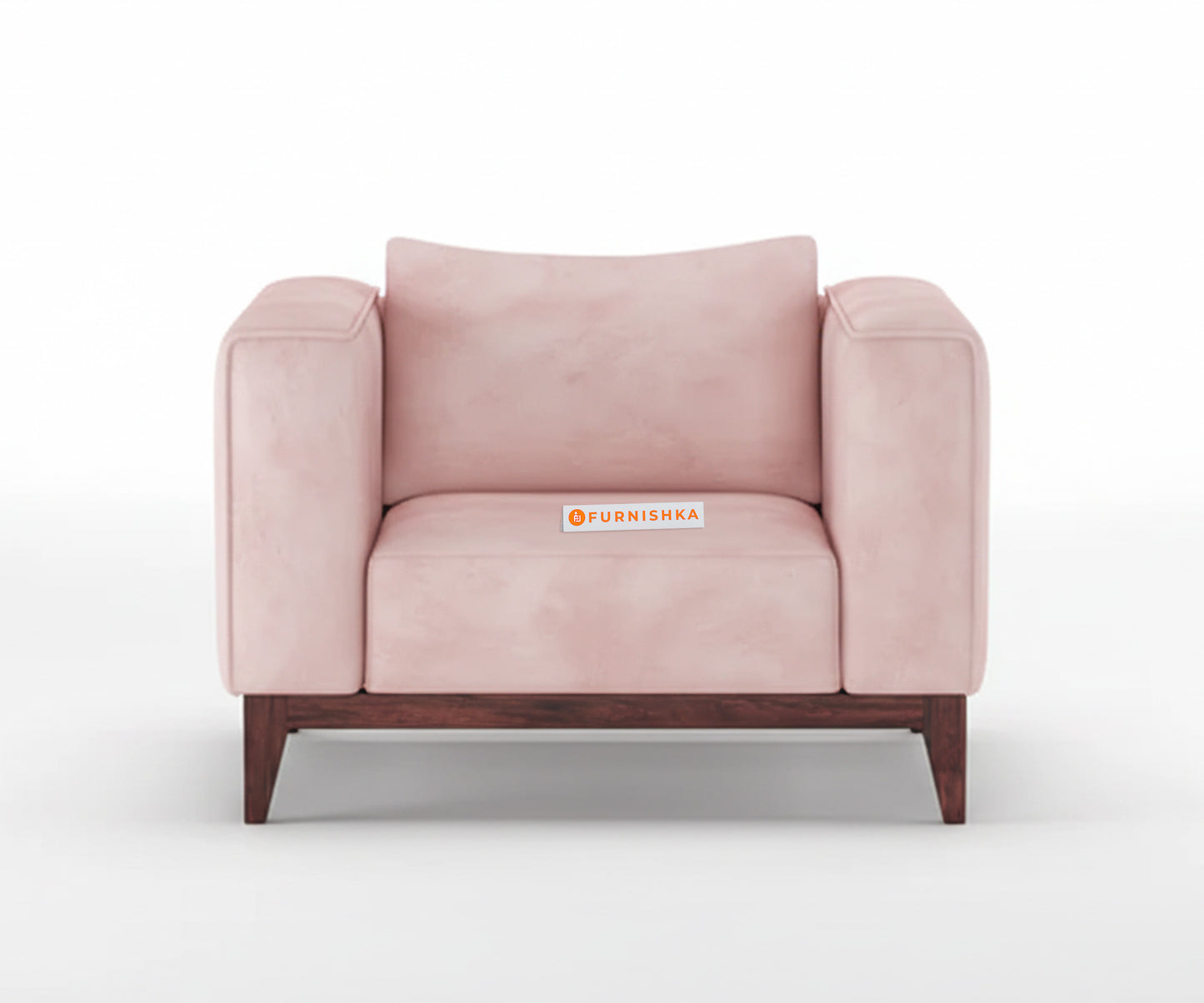 Linda 3+1+1 Seater Sofa Set  Flamingo Pink - Furnishka
